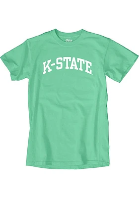K-State Wildcats Teal Classic Arch Short Sleeve T Shirt