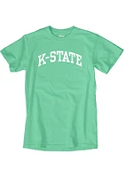 K-State Wildcats Teal Classic Arch Short Sleeve T Shirt