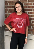 Indiana Hoosiers Womens Cardinal Joans Arc Short Sleeve T-Shirt