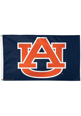Auburn Tigers Basic Logo Silk Screen Grommet Flag - Purple