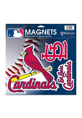 St Louis Cardinals 11x11 Multi Pack Magnet