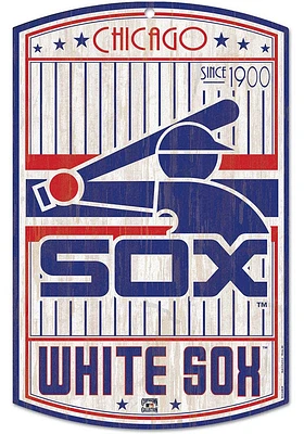Chicago White Sox retro Sign - Black