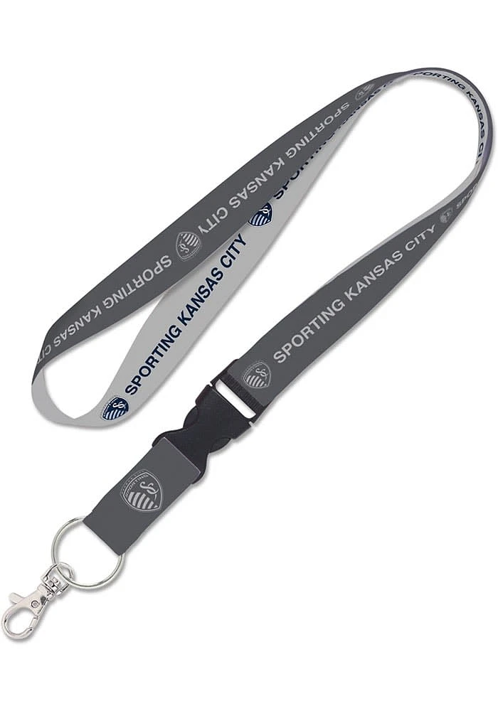 Sporting Kansas City Charcoal Lanyard - Charcoal
