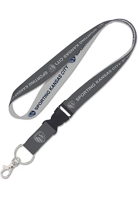 Sporting Kansas City Charcoal Lanyard - Charcoal