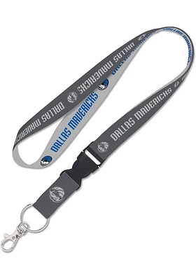 Dallas Mavericks Charcoal Lanyard - Charcoal