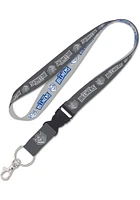 Saint Louis Billikens Charcoal Lanyard - Charcoal