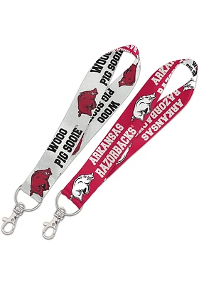 Arkansas Razorbacks Keystrap Lanyard - Red