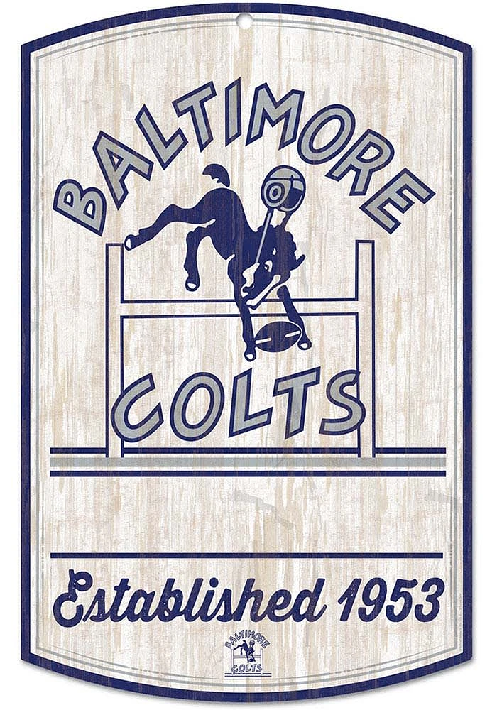 Indianapolis Colts retro Sign