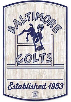 Indianapolis Colts retro Sign