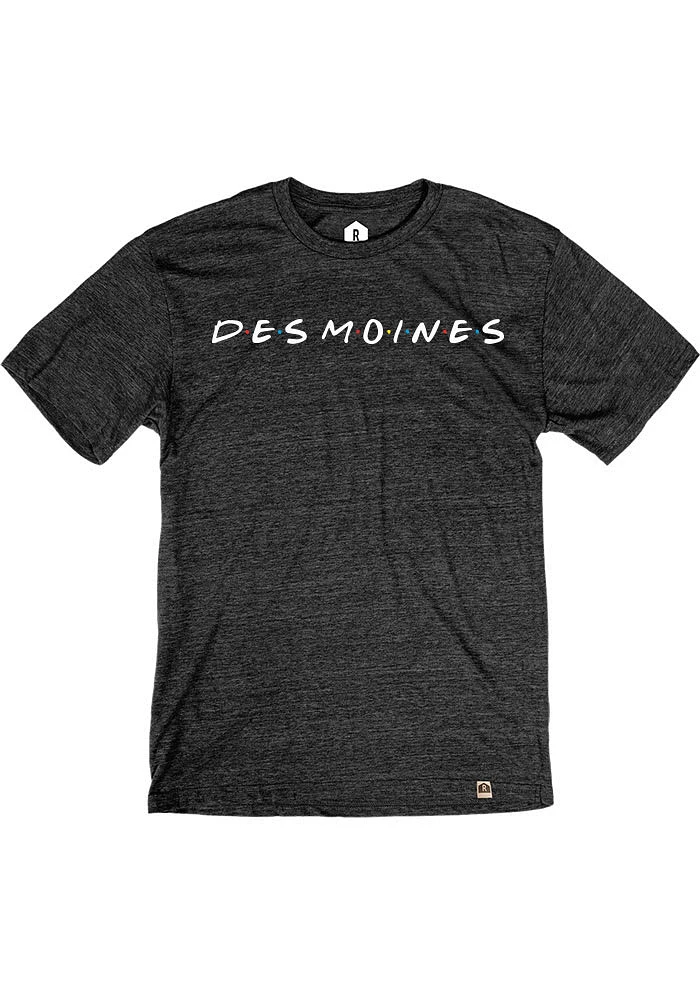 Rally Des Moines Dots Short Sleeve Fashion T Shirt