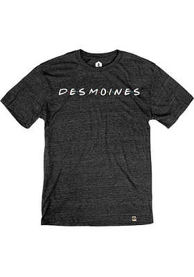 Rally Des Moines Dots Short Sleeve Fashion T Shirt