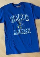 UMKC Roos Blue Alumni Short Sleeve T Shirt