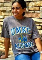 UMKC Roos Grey Alumni Short Sleeve Fashion T Shirt
