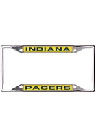 Indiana Pacers Black and Silver License Plate Frame - Navy Blue