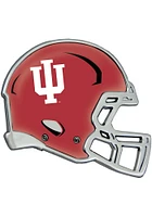 Indiana Hoosiers Domed Helmet Car Emblem - Red