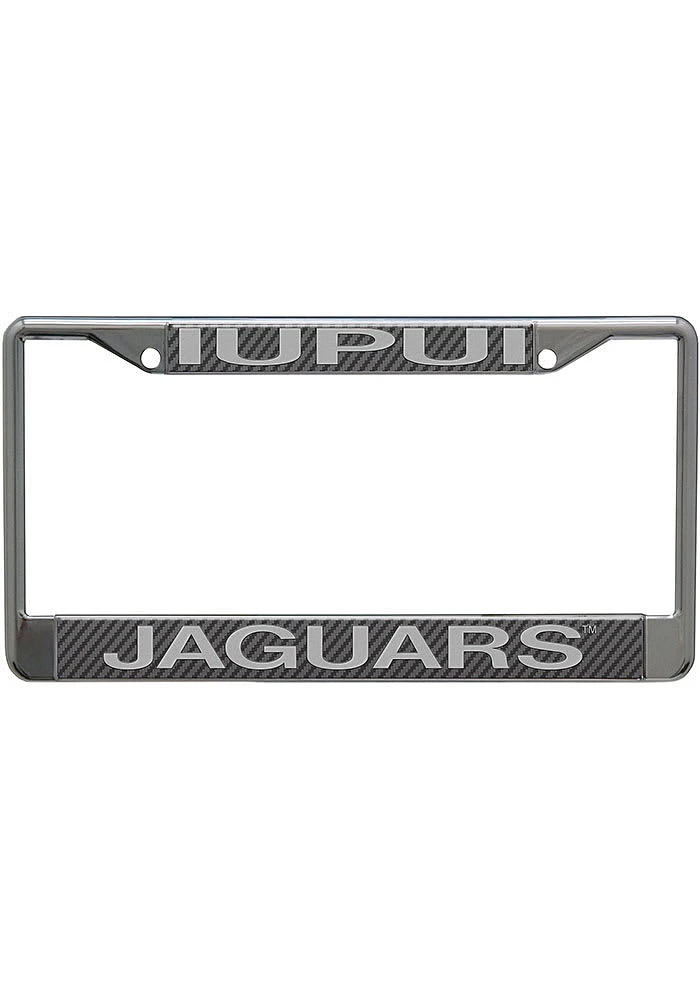 IUPUI Jaguars Alumni License Plate Frame - Black