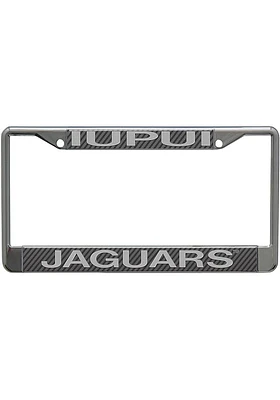 IUPUI Jaguars Alumni License Plate Frame - Black