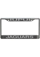 IUPUI Jaguars Alumni License Plate Frame - Black