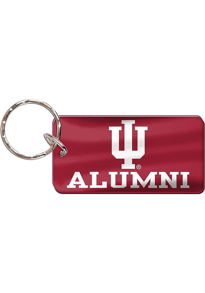 Indiana Hoosiers Alumni Keychain - Red