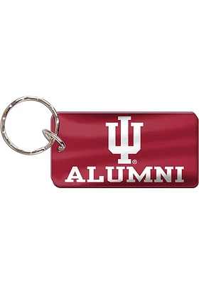 Indiana Hoosiers Alumni Keychain - Red