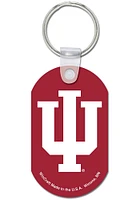 Indiana Hoosiers Aluminum Keychain - Red