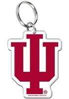 Indiana Hoosiers Premium Acrylic Keychain - Red