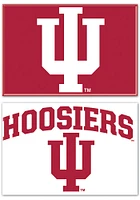 Indiana Hoosiers 2 Pack Rectangle Magnet