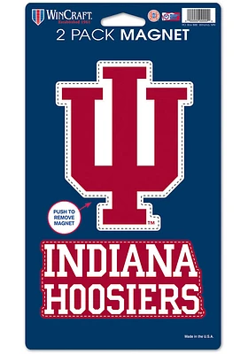 Indiana Hoosiers 2pk Magnet