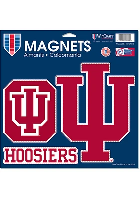 Indiana Hoosiers 3pk Magnet