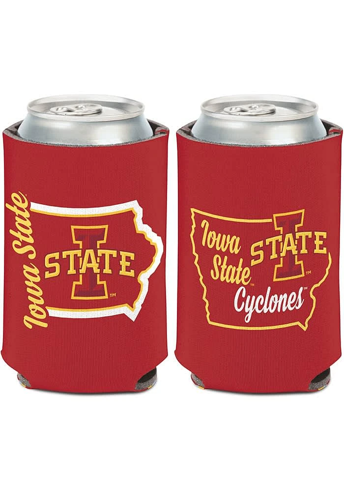 Iowa State Cyclones State Shape Coolie