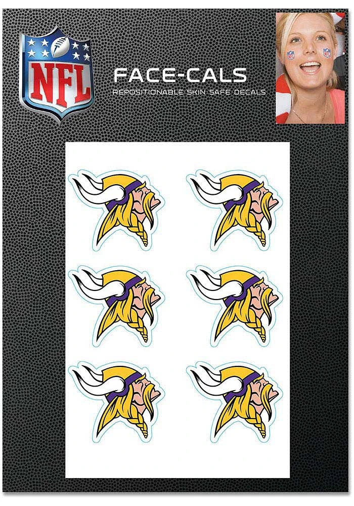 Minnesota Vikings 6 Pack Tattoo