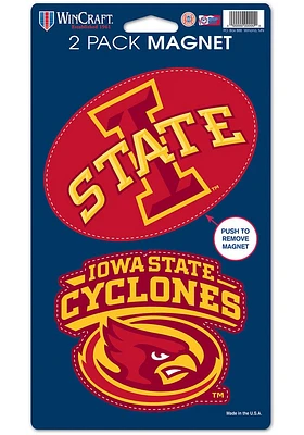 Iowa State Cyclones 2PK Magnet
