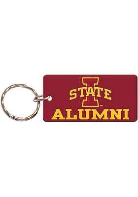 Iowa State Cyclones Alumni Keychain - Red