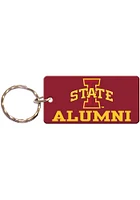 Iowa State Cyclones Alumni Keychain - Red