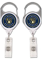 Milwaukee Brewers 2 Sided Badge Holder