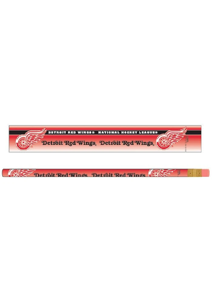Detroit Red Wings 6 Pack Pencil