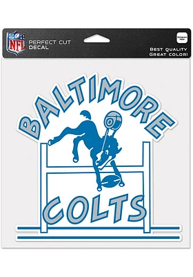 Indianapolis Colts Perfect Cut Auto Decal - Navy Blue