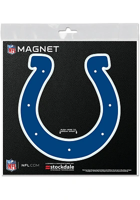 Indianapolis Colts 6x6 Car Magnet - Navy Blue