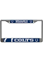 Indianapolis Colts Mega Logo License Plate Frame - Black