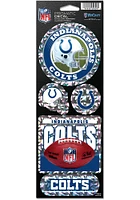 Indianapolis Colts Prismatic Stickers - Navy Blue
