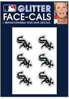 Chicago White Sox 6 Pack Glitter Tattoo