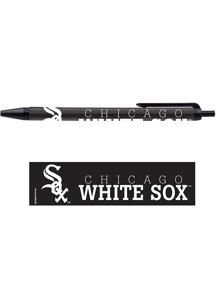 Chicago White Sox 5 Pack Pen Set - Black