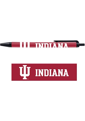Indiana Hoosiers 5 Pack Pen Set - Crimson