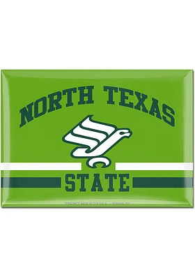 North Texas Mean Green 4x4 Vintage Auto Decal - Green