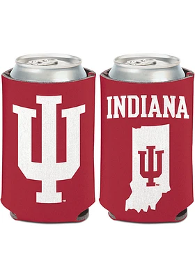Indiana Hoosiers State Shape Coolie