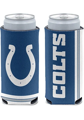 Indianapolis Colts Striped Primary Logo Slim Coolie