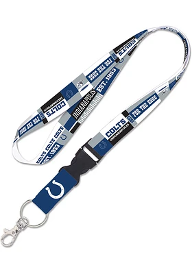 Indianapolis Colts Color Block Lanyard