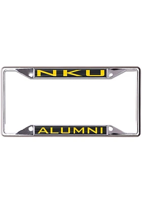 Northern Kentucky Norse Alumni License Plate Frame - Yellow