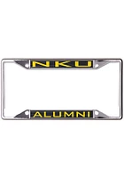 Northern Kentucky Norse Alumni License Plate Frame - Yellow