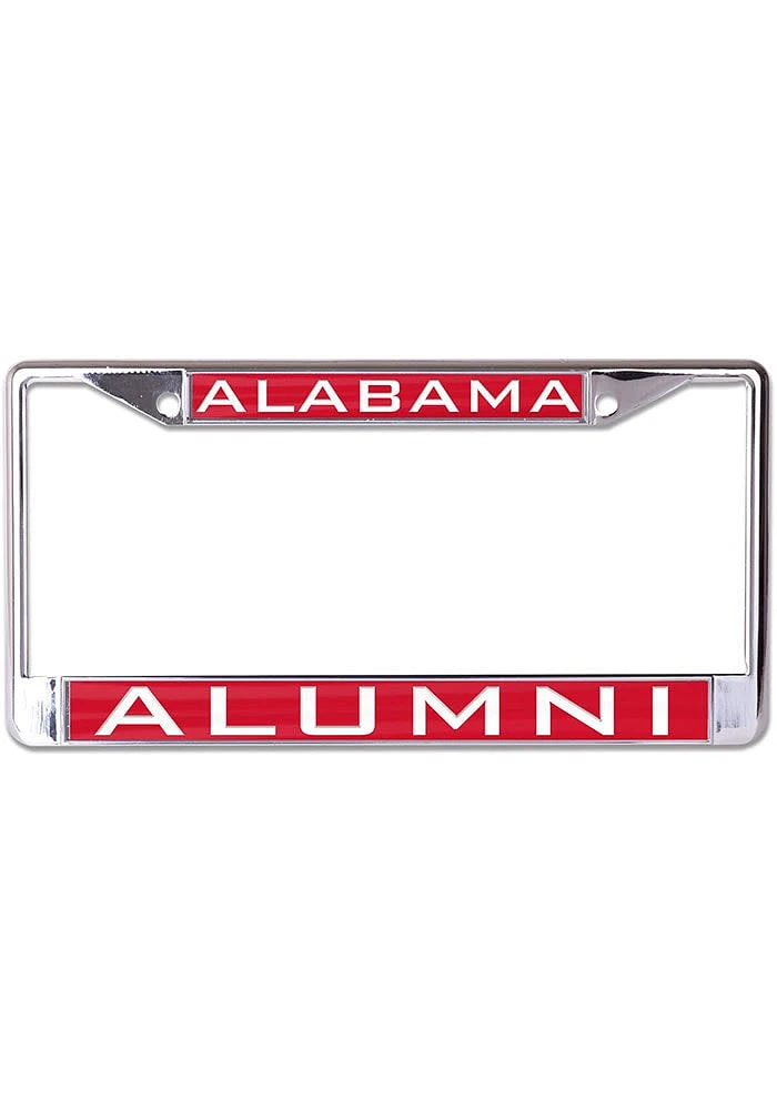 Alabama Crimson Tide Alumni License Plate Frame - Red